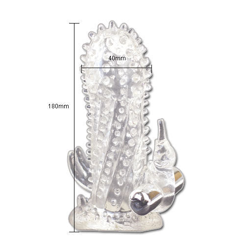 BAILE - BRAVE MAN RABBIT VIBRATOR PENIS EXTENSION - My naughty haven #