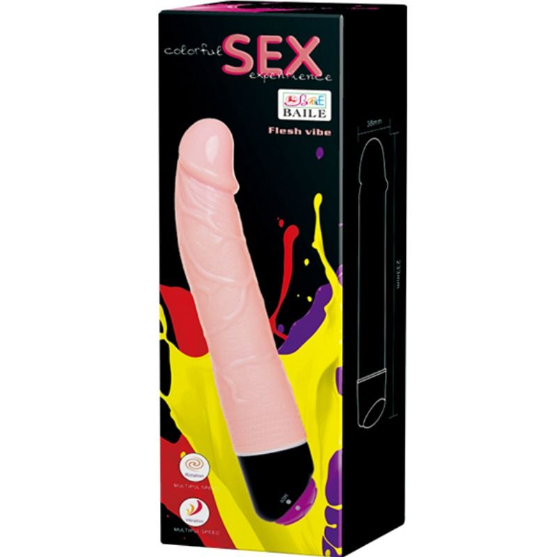 BAILE - COLORFUL SEX VIBRATION AND ROTATION 24 CM - My naughty haven #