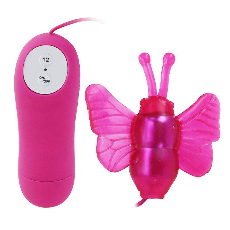 BAILE - CUTE SECRET BUTTERFLY STIMULATOR VIBRATOR 12V - My naughty haven #