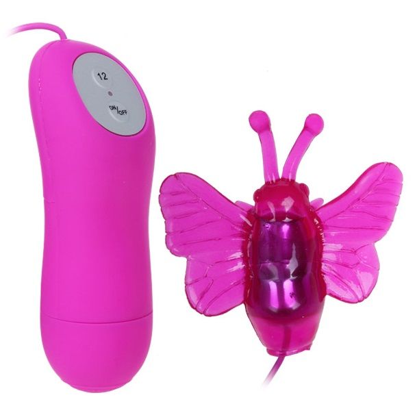 BAILE - CUTE SECRET BUTTERFLY STIMULATOR VIBRATOR 12V - My naughty haven #