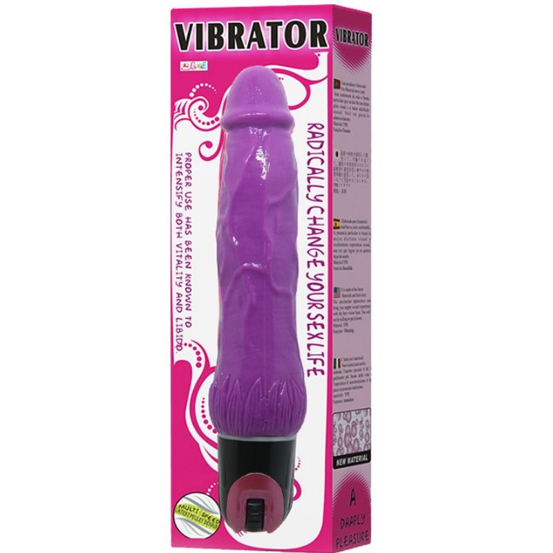 BAILE - DAAPLY PLEASURE MULTISPEED VIBRATOR PURPLE - My naughty haven #