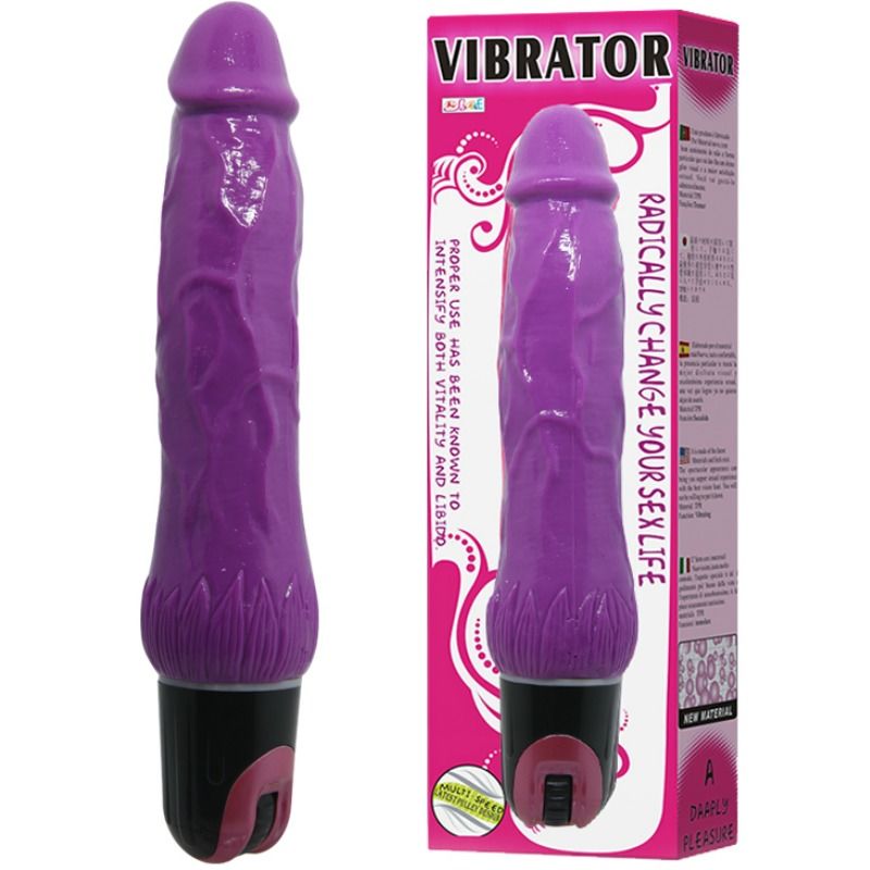 BAILE - DAAPLY PLEASURE MULTISPEED VIBRATOR PURPLE - My naughty haven #