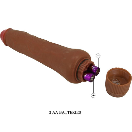 BAILE - DRYAD REALISTIC VIBRATOR 25 CM MULATTO - My naughty haven #