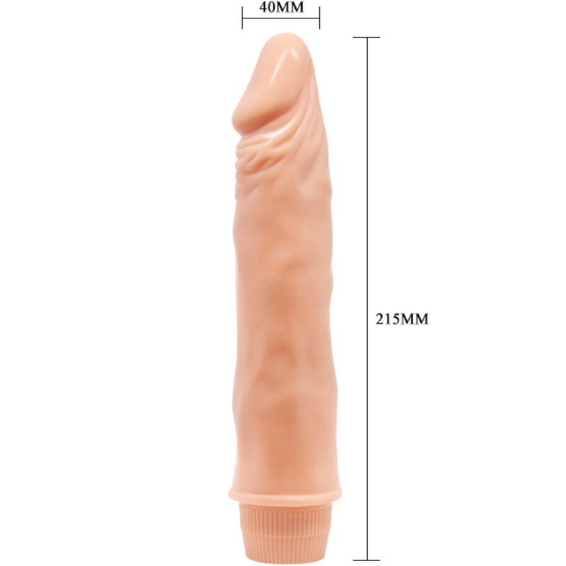 BAILE - DWARF REALISTIC VIBRATOR 21 CM FLESH - My naughty haven #