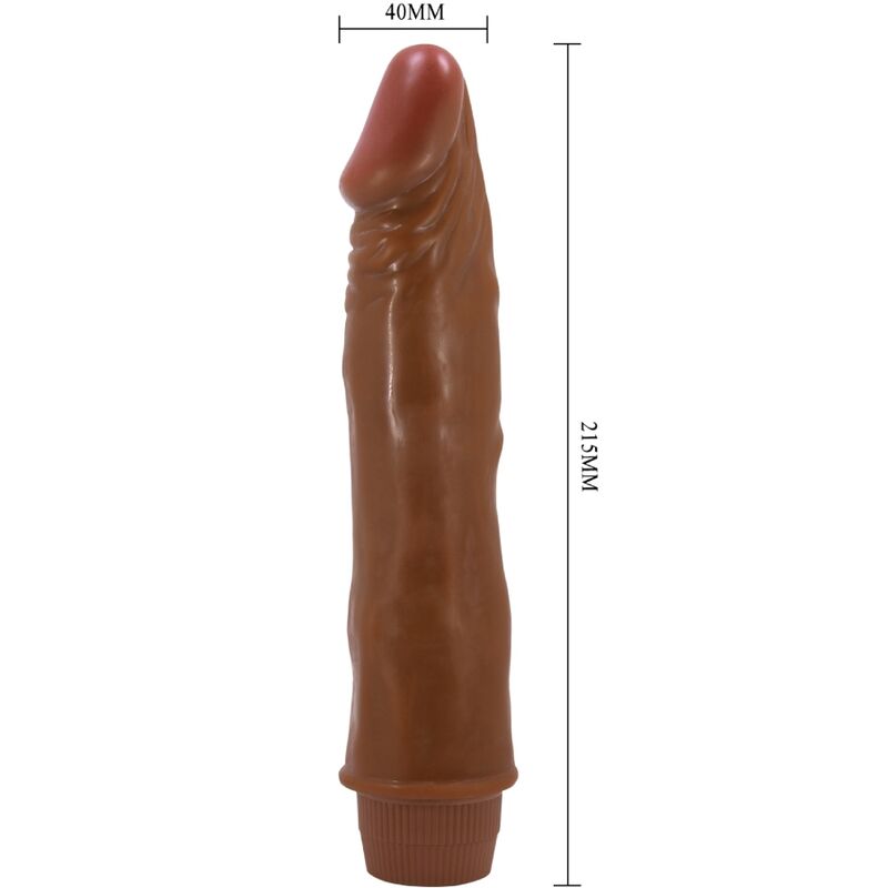 BAILE - DWARF REALISTIC VIBRATOR 21 CM MULATTO - My naughty haven #