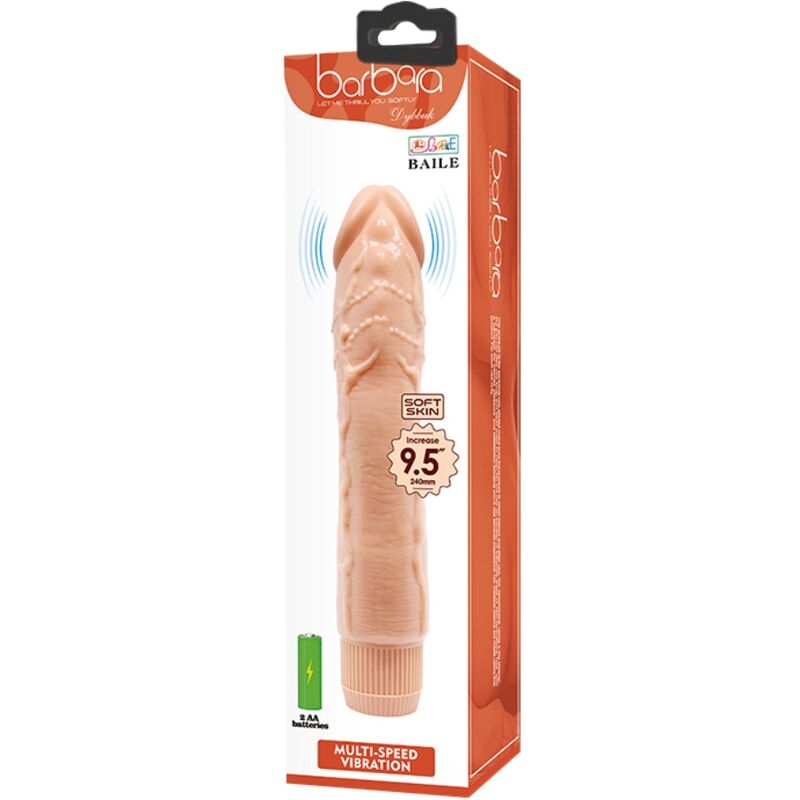 BAILE - DYBBUK REALISTIC VIBRATOR 24 CM FLESH - My naughty haven #