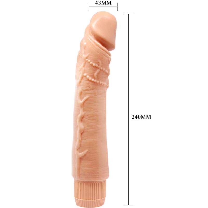 BAILE - DYBBUK REALISTIC VIBRATOR 24 CM FLESH - My naughty haven #