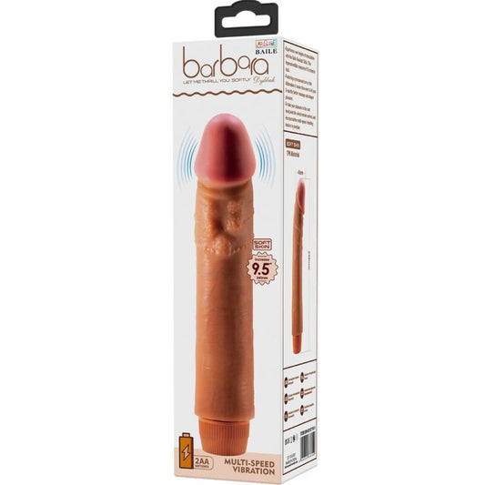 BAILE - DYBBUK REALISTIC VIBRATOR 24 CM MULATTO - My naughty haven #