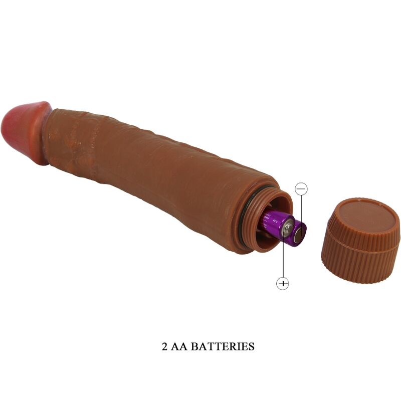 BAILE - DYBBUK REALISTIC VIBRATOR 24 CM MULATTO - My naughty haven #