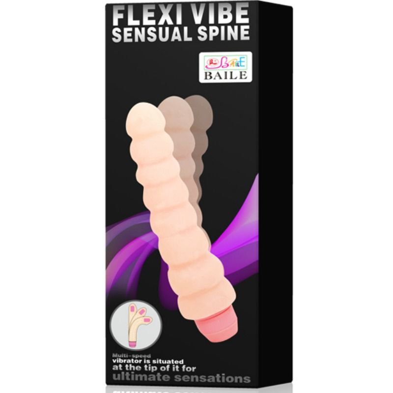 BAILE - FLEXI VIBE SENSUAL SPINE FLEXIBLE VIBRATOR 19 CM - My naughty haven #