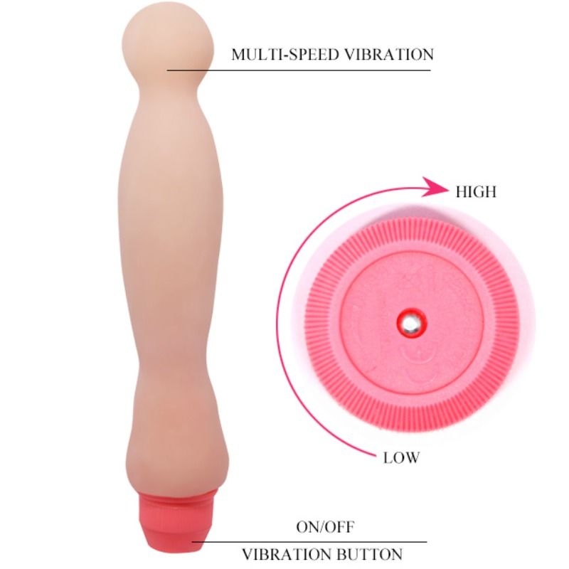 BAILE - FLEXI VIBE SENSUAL SPINE VIBRATOR 22 CM - My naughty haven #