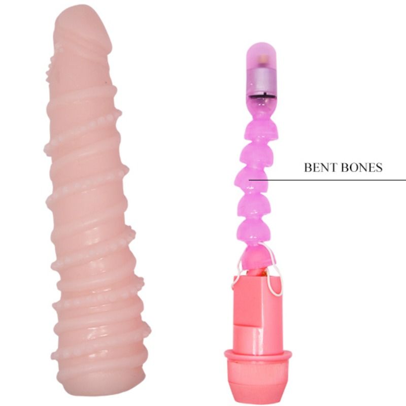 BAILE - FLEXI VIBE SENSUAL SPIRAL VIBRATOR 19.5 CM - My naughty haven #