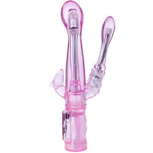 BAILE - FLEXIBLE VIBRATOR WITH ANAL STIMULATOR - My naughty haven #