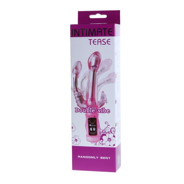 BAILE - FLEXIBLE VIBRATOR WITH ANAL STIMULATOR - My naughty haven #