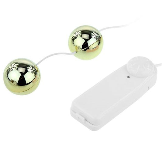 BAILE - GOLDEN CHINESE BALLS VIBRATOR - My naughty haven #