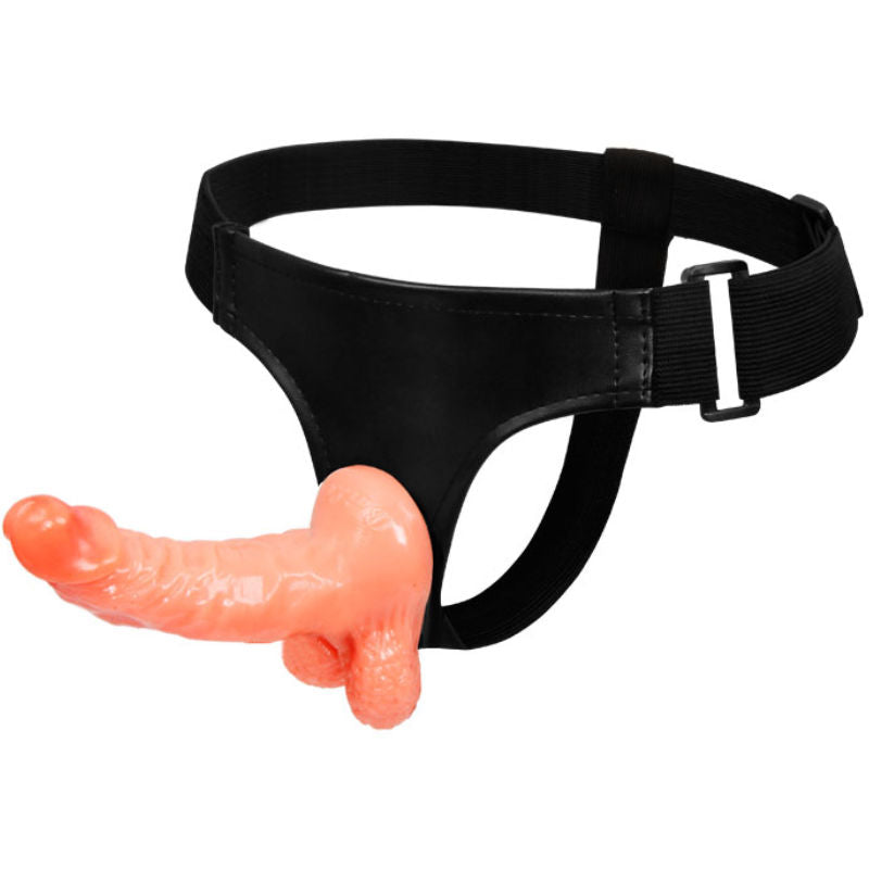 BAILE - HARNESS WITH REALISTIC PENIS AND ULTRA PASSIONATE ADJUSTABLE PANTIES 15.5 CM - My naughty haven #