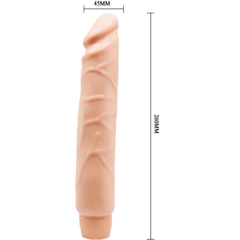 BAILE - JACK REALISTIC VIBRATOR 26 CM FLESH - My naughty haven #