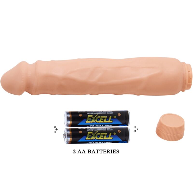 BAILE - JACK REALISTIC VIBRATOR 26 CM FLESH - My naughty haven #