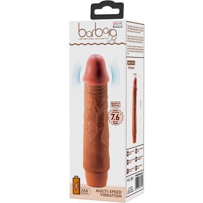 BAILE - JEFF REALISTIC VIBRATOR 19.5 CM MULATTO - My naughty haven #