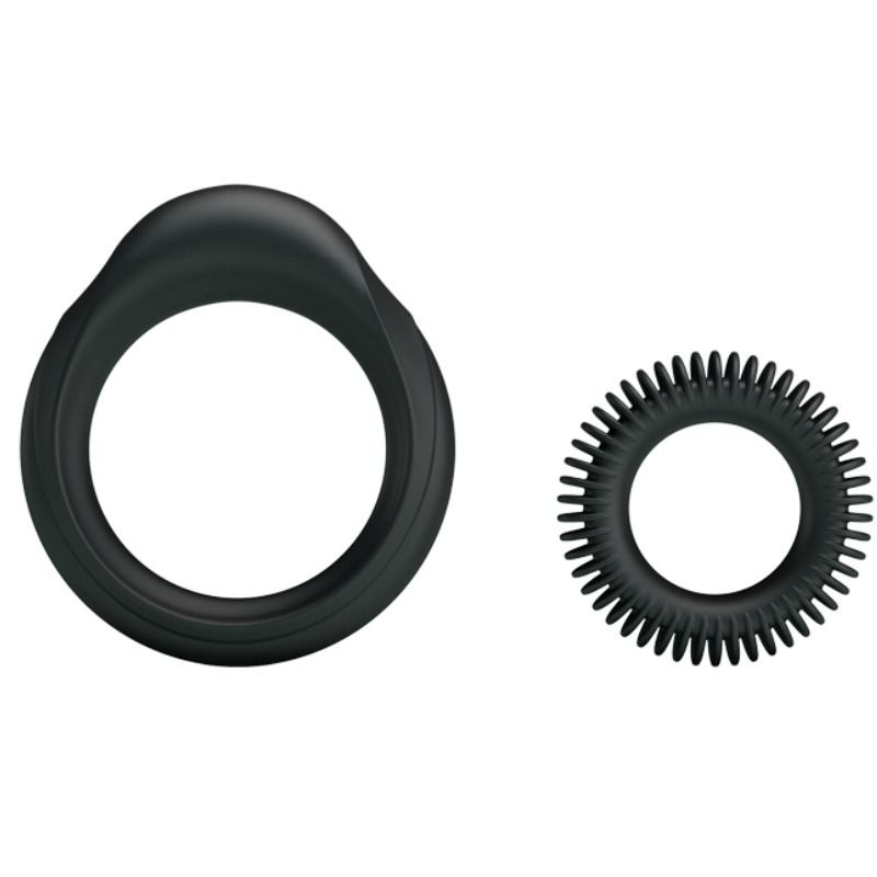BAILE - KIT 2 SILICONE RINGS RING MANHOOD - My naughty haven #