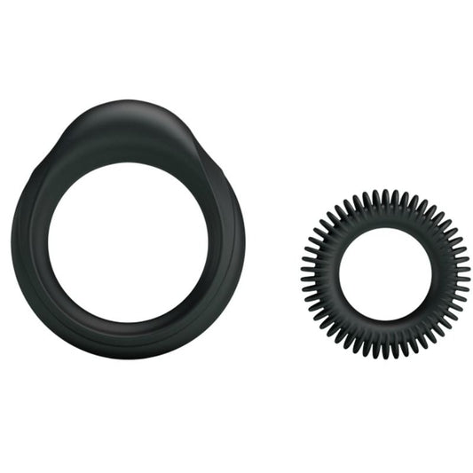 BAILE - KIT 2 SILICONE RINGS RING MANHOOD - My naughty haven #