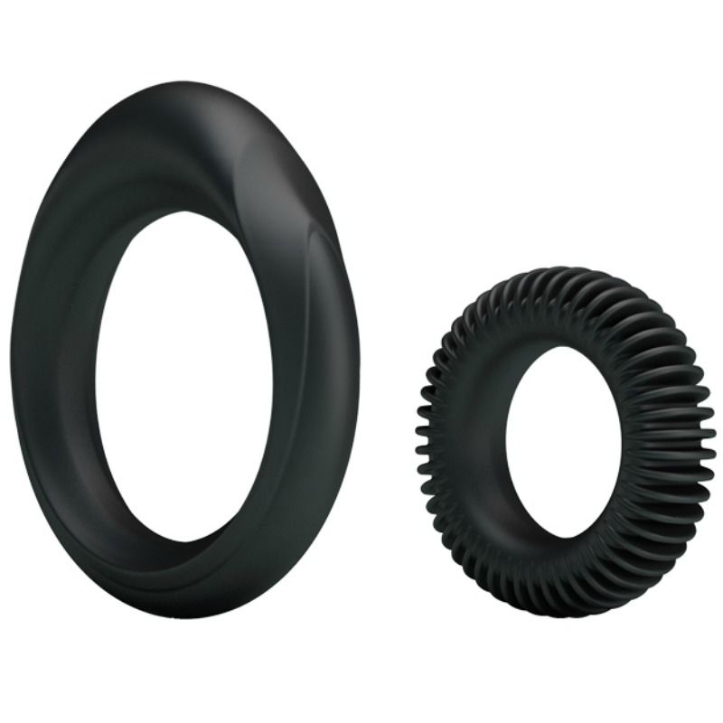 BAILE - KIT 2 SILICONE RINGS RING MANHOOD - My naughty haven #
