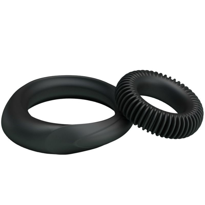 BAILE - KIT 2 SILICONE RINGS RING MANHOOD - My naughty haven #