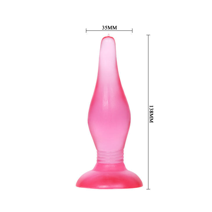 BAILE - LILAC SOFT TOUCH ANAL PLUG 14.2 CM - My naughty haven #