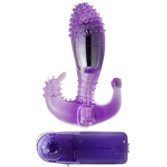 BAILE - LILAC VAGINAL AND ANAL STIMULATOR WITH VIBRATION - My naughty haven #