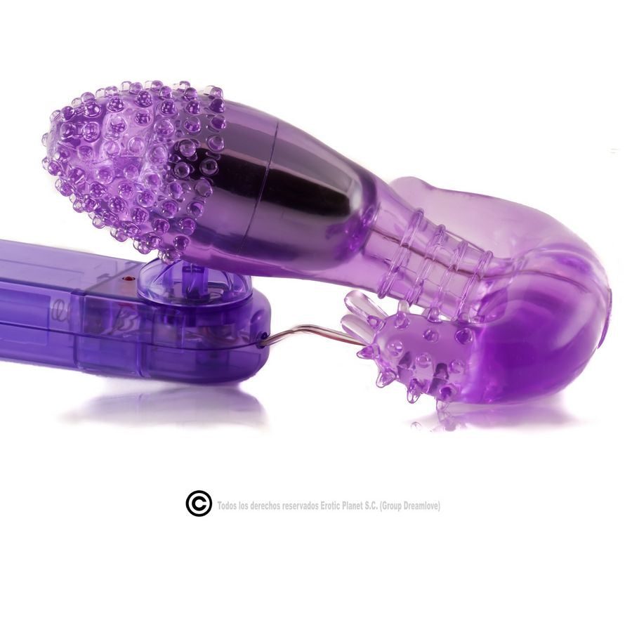 BAILE - LILAC VAGINAL AND ANAL STIMULATOR WITH VIBRATION - My naughty haven #