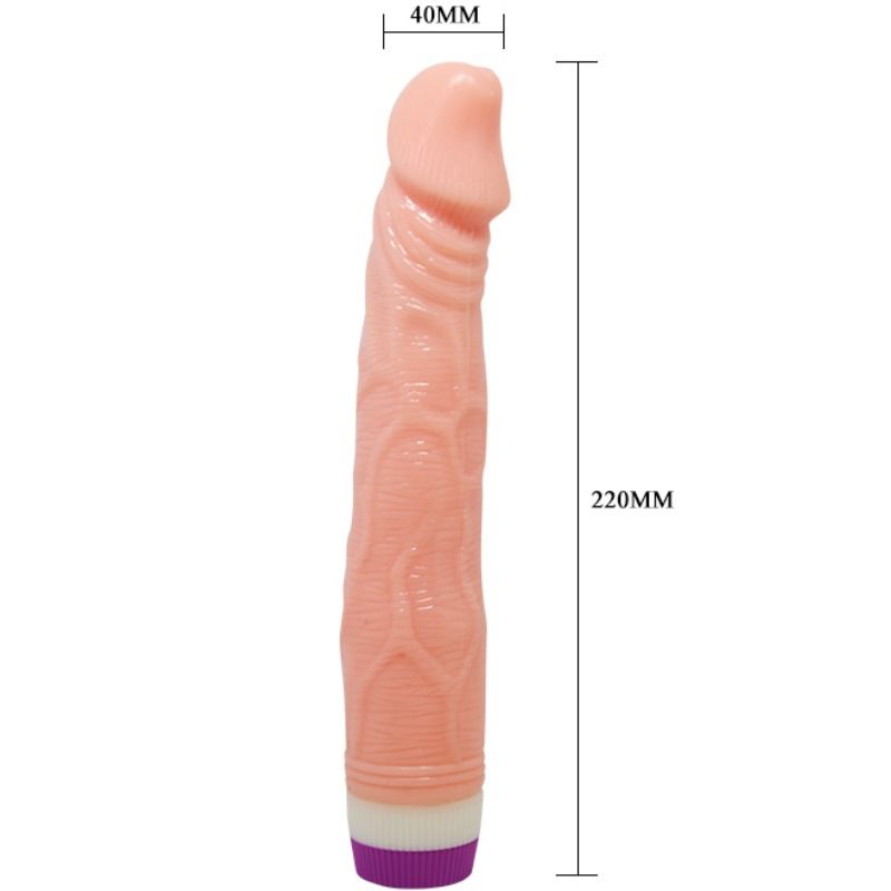 BAILE - NATURAL REALISTIC VIBRATOR 22 CM - My naughty haven #