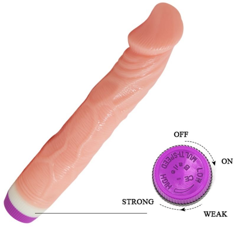 BAILE - NATURAL REALISTIC VIBRATOR 22 CM - My naughty haven #