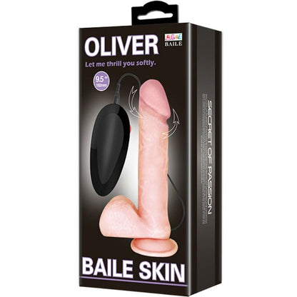 BAILE - OLIVER REALISTIC VIBRATOR WITH ROTATION FUNCTION - My naughty haven #