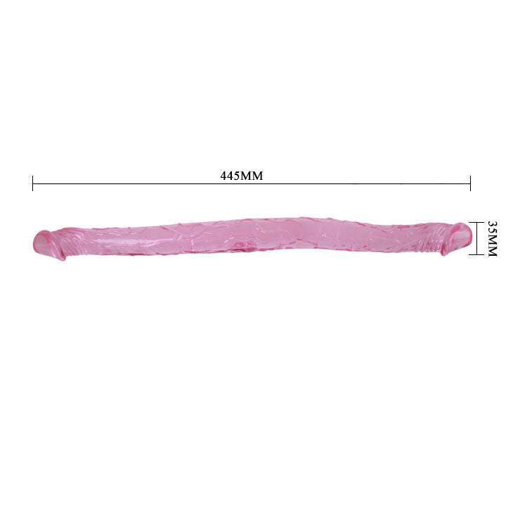BAILE - PINK DOUBLE DONG 44.5 CM - My naughty haven #
