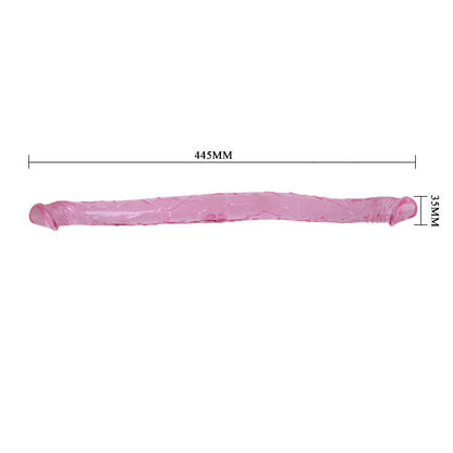 BAILE - PINK DOUBLE DONG 44.5 CM - My naughty haven #