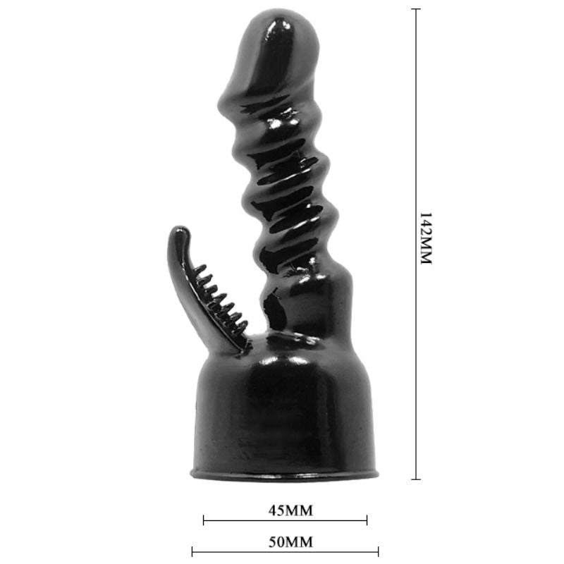 BAILE - POWER HEAD INTERCHANGEABLE HEAD FOR INTERNAL AND CLITORIS STIMULATION - My naughty haven #