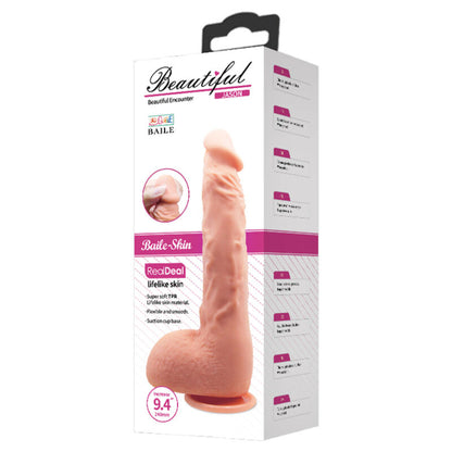 BAILE - REALISTIC DILDO JASON NATURAL 24 CM - My naughty haven #