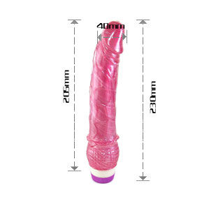 BAILE - REALISTIC RED VIBRATOR 23 CM - My naughty haven #