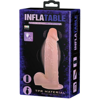 BAILE - REALISTIC VIBRATING AND INFLATABLE DILDO - My naughty haven #