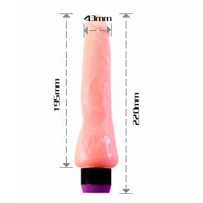 BAILE - REALISTIC VIBRATOR 19.5 CM - My naughty haven #
