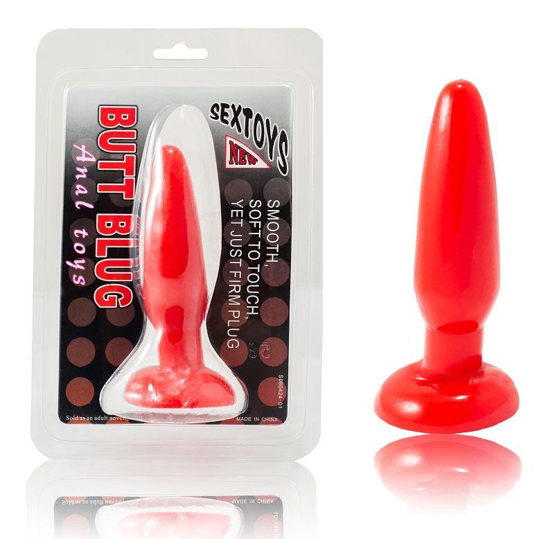 BAILE - SMALL RED ANAL PLUG 15 CM - My naughty haven #