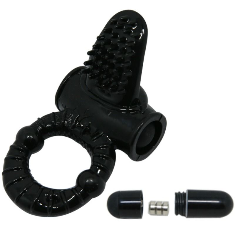 BAILE - SWEET RING VIBRATING RING WITH TEXTURED RABBIT - My naughty haven #