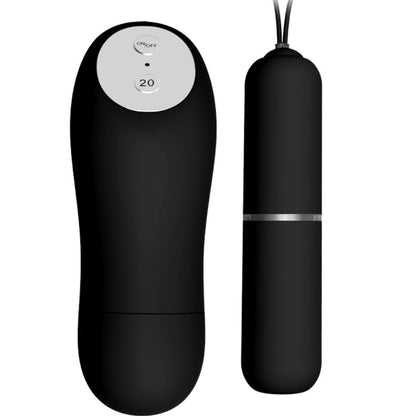 BAILE - THONG WITH VIBRATING BULLET AND REMOTE CONTROL BLACK - My naughty haven #