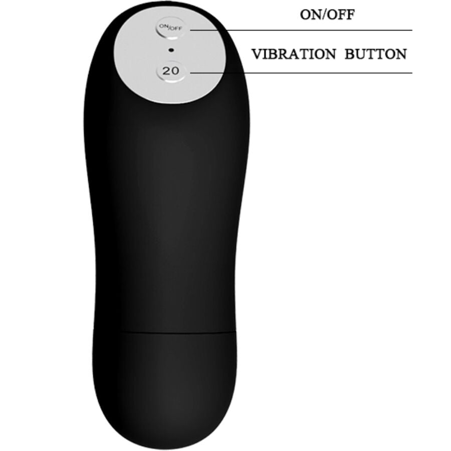 BAILE - THONG WITH VIBRATING BULLET AND REMOTE CONTROL BLACK - My naughty haven #