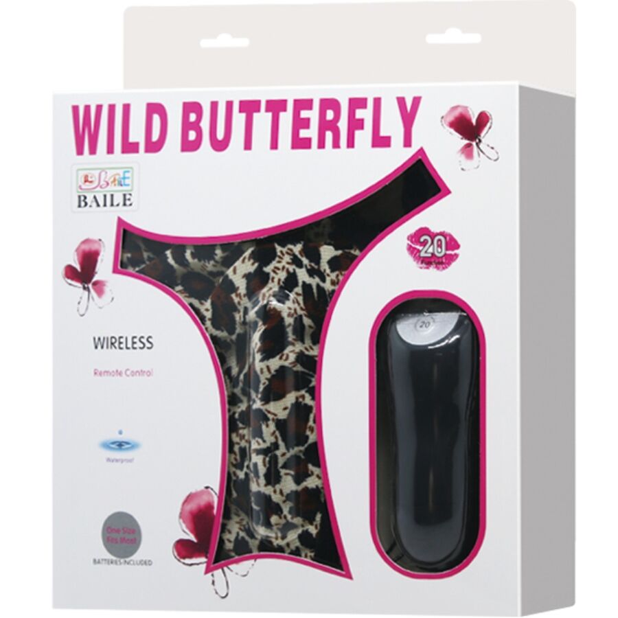 BAILE - THONG WITH VIBRATING BULLET AND REMOTE CONTROL BLACK - My naughty haven #