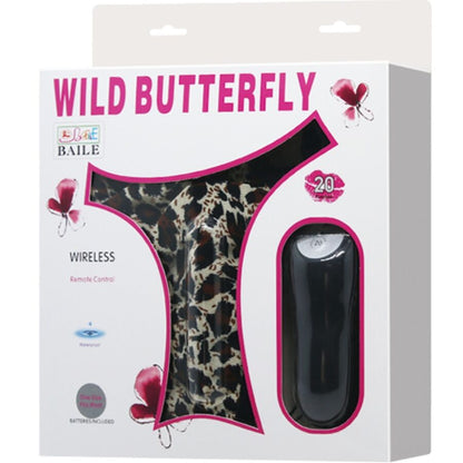 BAILE - THONG WITH VIBRATING BULLET AND REMOTE CONTROL BLACK - My naughty haven #
