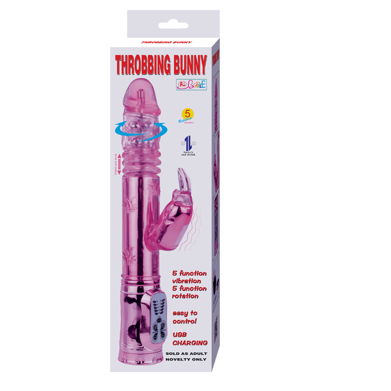 BAILE - THROBBING BUNNY PINK RAMPANT ROTATOR - My naughty haven #