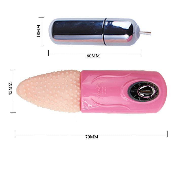 BAILE - TONGUE MASSAGER 3V - My naughty haven #