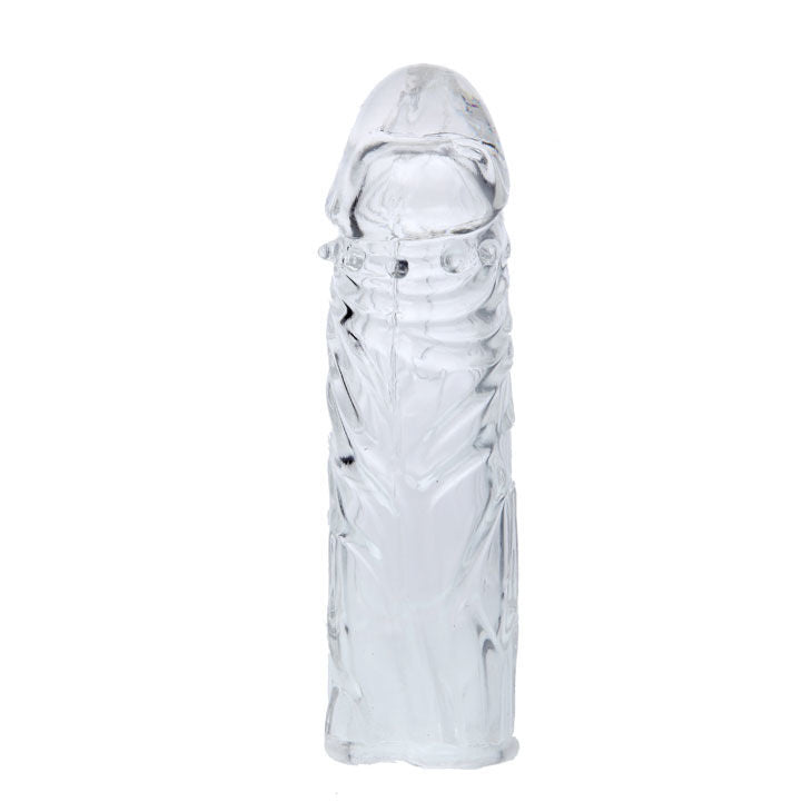BAILE - TRANSPARENT SILICONE PENIS COVER 13 CM - My naughty haven #