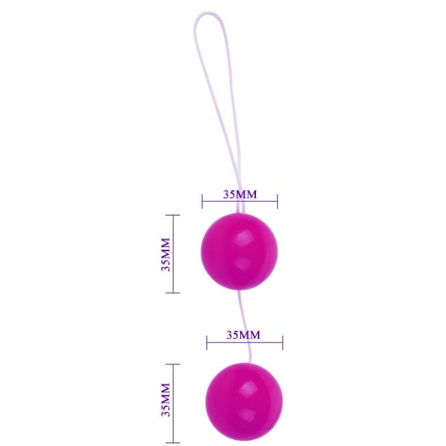 BAILE - TWINS BALLS LILAC CHINESE BALLS UNISEX - My naughty haven #